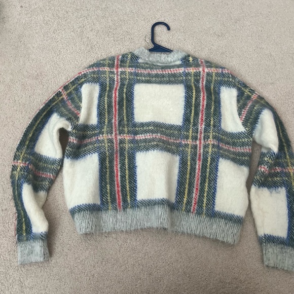 Stella McCartney Mohair Tartan Plaid Sweater - Picture 6 of 13